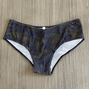 VS PINK Cotton Ribbed Cheekster Panty (XL)